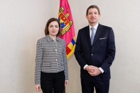 Maia Sandu a avut o întrevedere cu directorul general al Corporației Internaționale de Finanțare pentru Dezvoltare din SUA